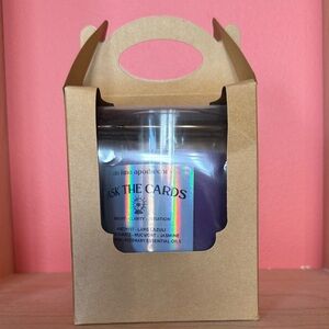 Purple Scented Candle